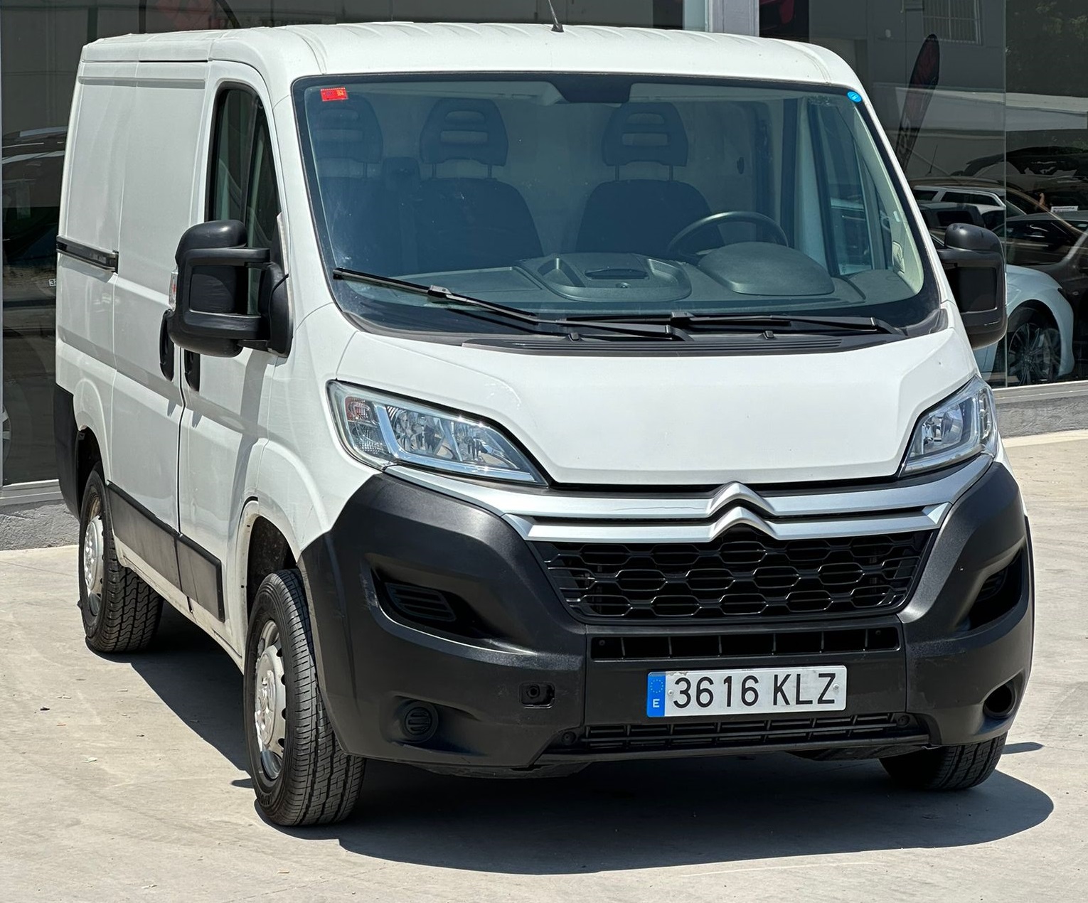 Citroen Jumper vista frontal